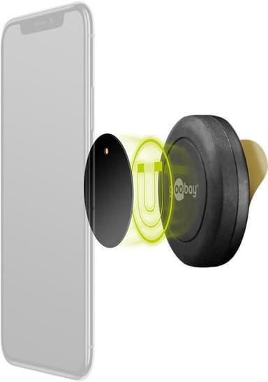 Magneettinen pidike, itseliimautuva (45mm)