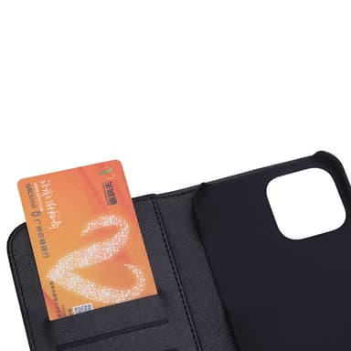 RADICOVER Strålningsskydd Mobilfodral PU iPhone 13 Pro Max Flipcover Svart RFID