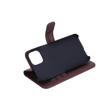 RADICOVER Strålningsskydd Mobilfodral PU iPhone 13 Flipcover Brun RFID