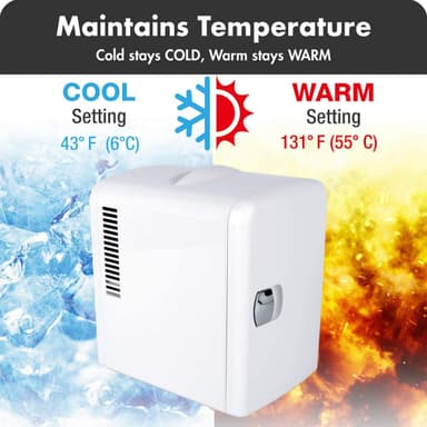 Denver Minijääkaappi / lämmitin 4 litran 220 V + 12 V: n sovitin