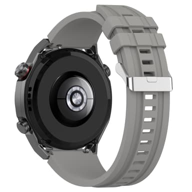 Silikoninen käsivarsinauha 22 mm Harmaa