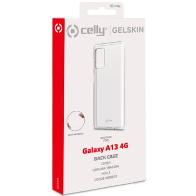 Celly Gelskin TPU Cover Galaxy A13 4G SM-A135F Trans