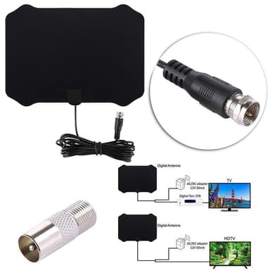 Sisäantenni 4K Full HDTV -vastaanottoon 25 dB