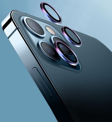 Linssisuojus iPhone 13 Pro / Pro Max 2 osaa Monivärinen