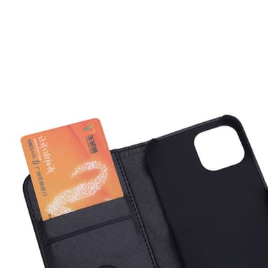 RADICOVER Strålningsskydd Mobilfodral PU iPhone 13 Mini Flipcover Svart RFID