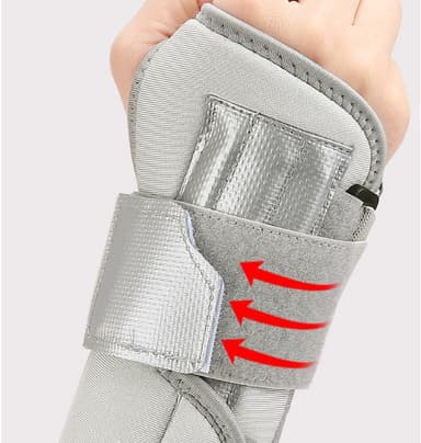 Justerbart handledsstöd handledsstöd för vänster hand