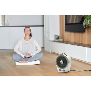 BLACK+DECKER Tuuletin 2IN1 Valkoinen