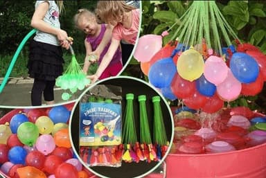 Nopeasti täyttyvät vesipallot, 111 kpl