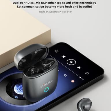 LENOVO LP50 Bluetooth-kuulokkeet BT5.3 melunvaimennus HiFi