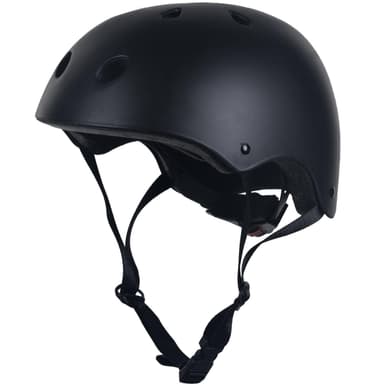 SportMe Skatehjälm S 53-58cm Svart