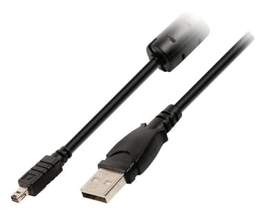 USB 2.0 Kaapeli USB A Uros - Minolta 8-Pin Uros 2.00 m Musta