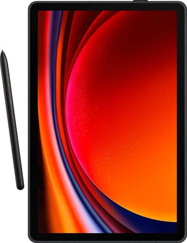 Samsung Tab S9/S9 FE Smart Book suojakotelo (musta)