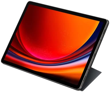 Samsung Tab S9/S9 FE Smart Book suojakotelo (musta)