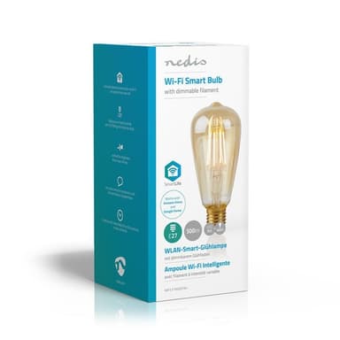 Wi-Fi LED -Älypolttimo | E27 | ST64 | 5 W | 500 lm