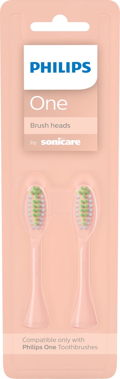 Philips Sonicare One vaihtoharjat 2 kpl BH1022/05 (kajastus)
