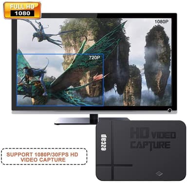 EZCAP HDMI AV komposiittivideo CVBS Video Capture Card 1080p USB2.0