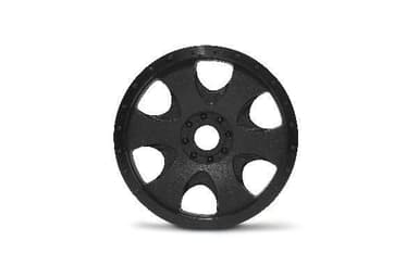 Warlock Wheel Black (83X56Mm/2Pcs)