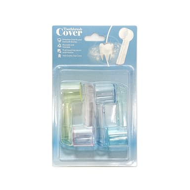 4-pack Tandborste Runda Hygienic Skyddsöverdrag för Oral-B tandborste Monivärinen