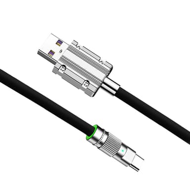 120W fet och förlängd Huawei Port Data Transfer Snabbladdningskabel Monivärinen 3 m