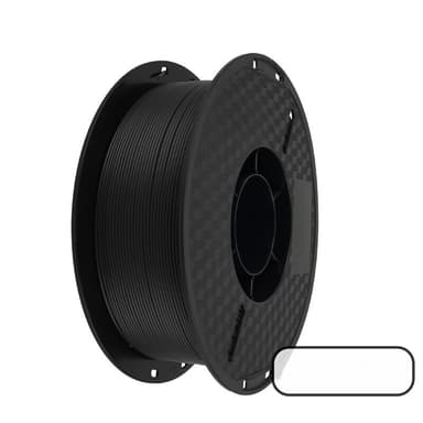 PLA 3D-skrivare filament Musta