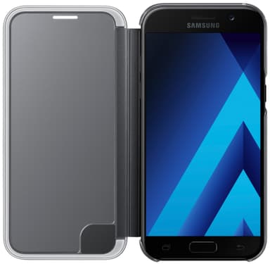 Samsung Galaxy A5 2017 Clear View -suojakotelo (musta)