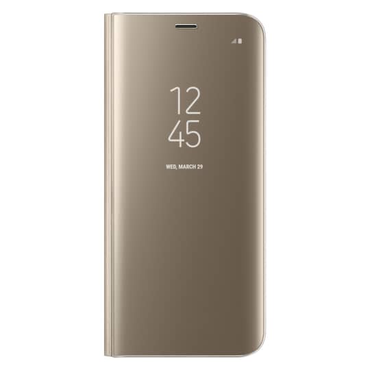 Samsung Galaxy S8 Plus View Stand suojakotelo (kulta)
