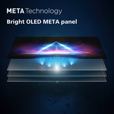 Philips 77” OLED908 4K OLED Ambilight älytelevisio (2023)