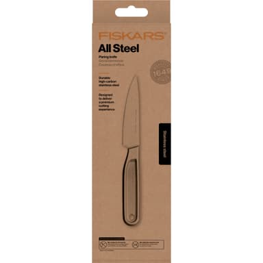 Fiskars Teräksinen kasvisveitsi 10 cm