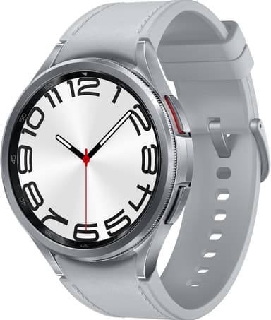 Samsung Galaxy Watch6 Classic älykello 47mm LTE (hopea)