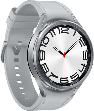 Samsung Galaxy Watch6 Classic älykello 47mm LTE (hopea)