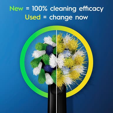 Oral-B CrossAction hammasharjan harjaspäät 325482 (musta)
