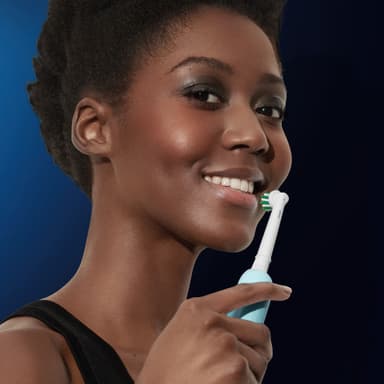 Oral-B Pro 1 sähköhammasharja tuplapakkaus 915016 (musta/turkoosi)
