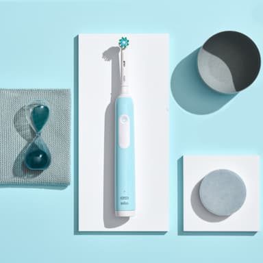 Oral-B Pro 1 sähköhammasharja tuplapakkaus 915016 (musta/turkoosi)
