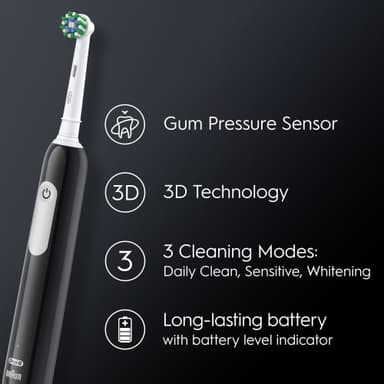 Oral-B Pro 1 sähköhammasharja 771457 (musta)