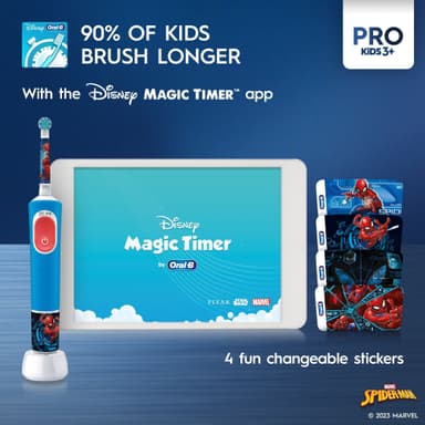 Oral-B Vitality Pro Kids Spiderman sähköhammasharja lapsille 773390