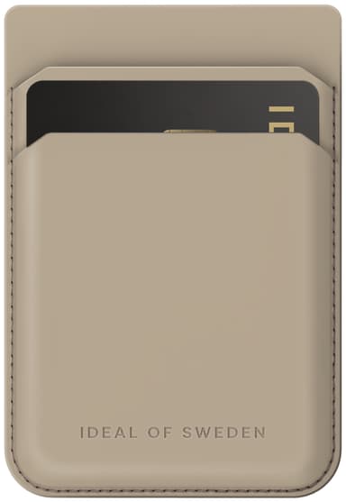 Ideal of Sweden MagSafe korttipidike (beige)