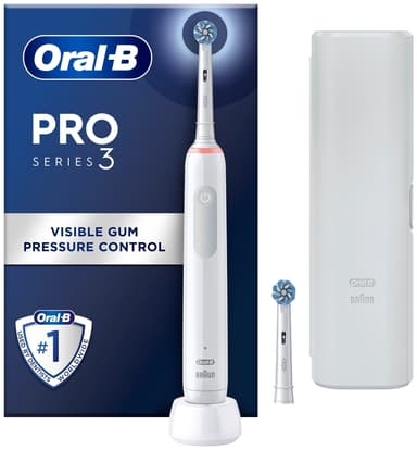 Oral-B Pro 3 sähköhammasharja 759929 (valkoinen)
