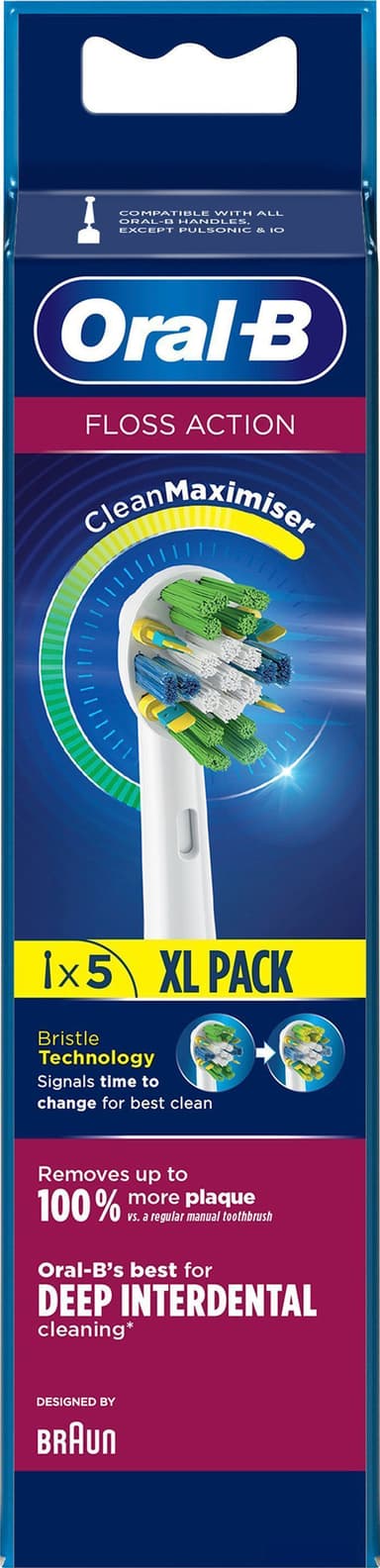 Oral-B Floss Action harjaspäät 325062 (5 kpl)