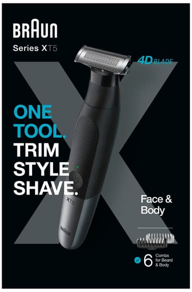 Braun monitoimitrimmeri XT5200
