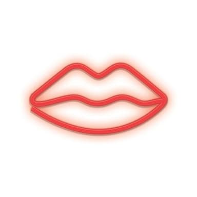 Neon-kyltti - Huulet