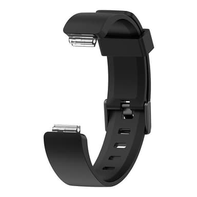 Silikoniranneke Fitbit Inspire / Inspire HR - L Musta