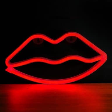 Neon-kyltti - Huulet