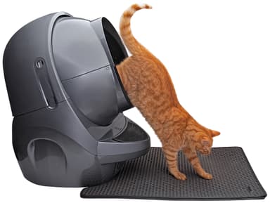 Whisker Litter-Robot Trap Mat suojamatto (musta)