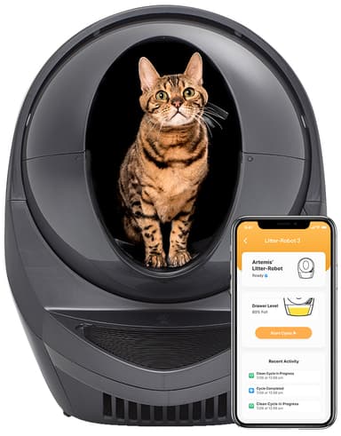 Whisker Litter-Robot 3 ramppi (harmaa)