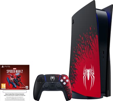 PlayStation 5 +Marvel's Spider-Man 2 Limited Edition pakkaus