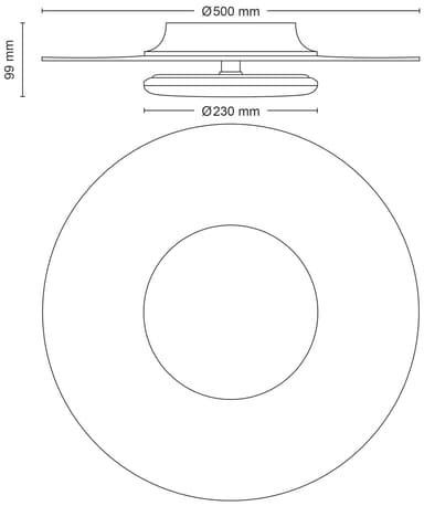 Philips Garnet kattovalaisin 40 W