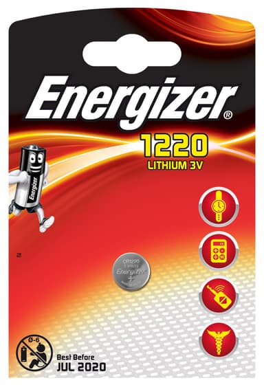 Energizer CR1220 Litium nappiparisto (1 kpl)