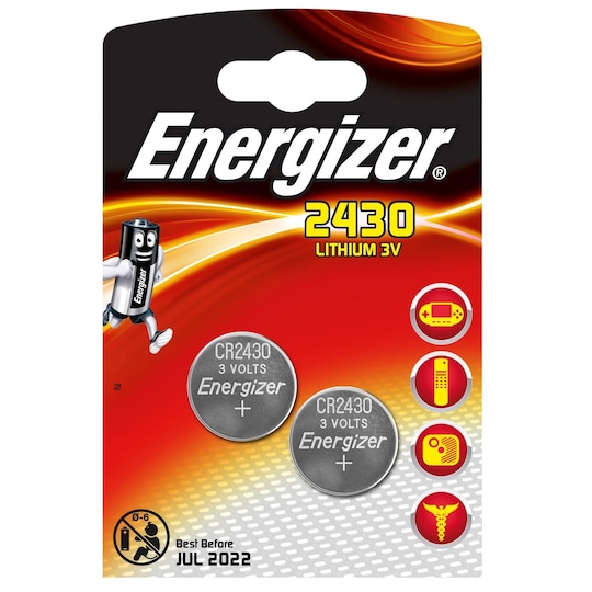Energizer CR2430 litium nappiparisto 2 kpl