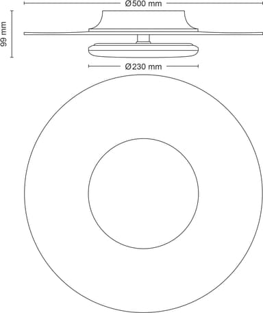 Philips Garnet kattovalaisin 40 W