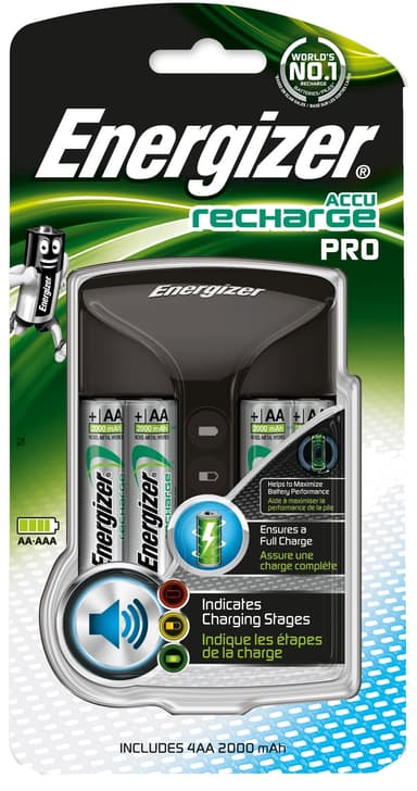 Energizer Procharger paristolaturi 4x AA 2000mAh